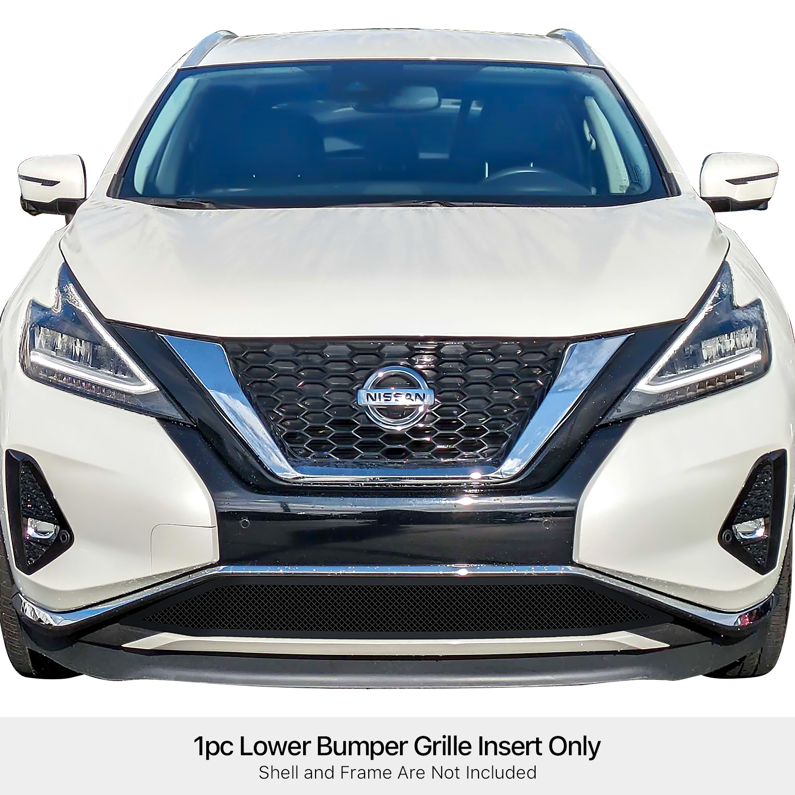 2019-2024 Nissan Murano Lower Bumper Black Wire Mesh Grille