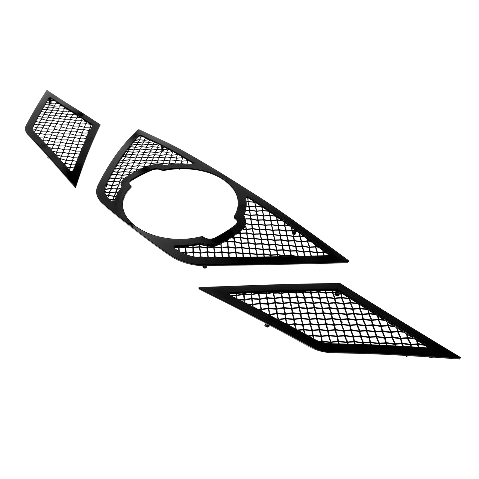 2014-2016 Nissan Rogue Main Upper Black Wire Mesh Grille