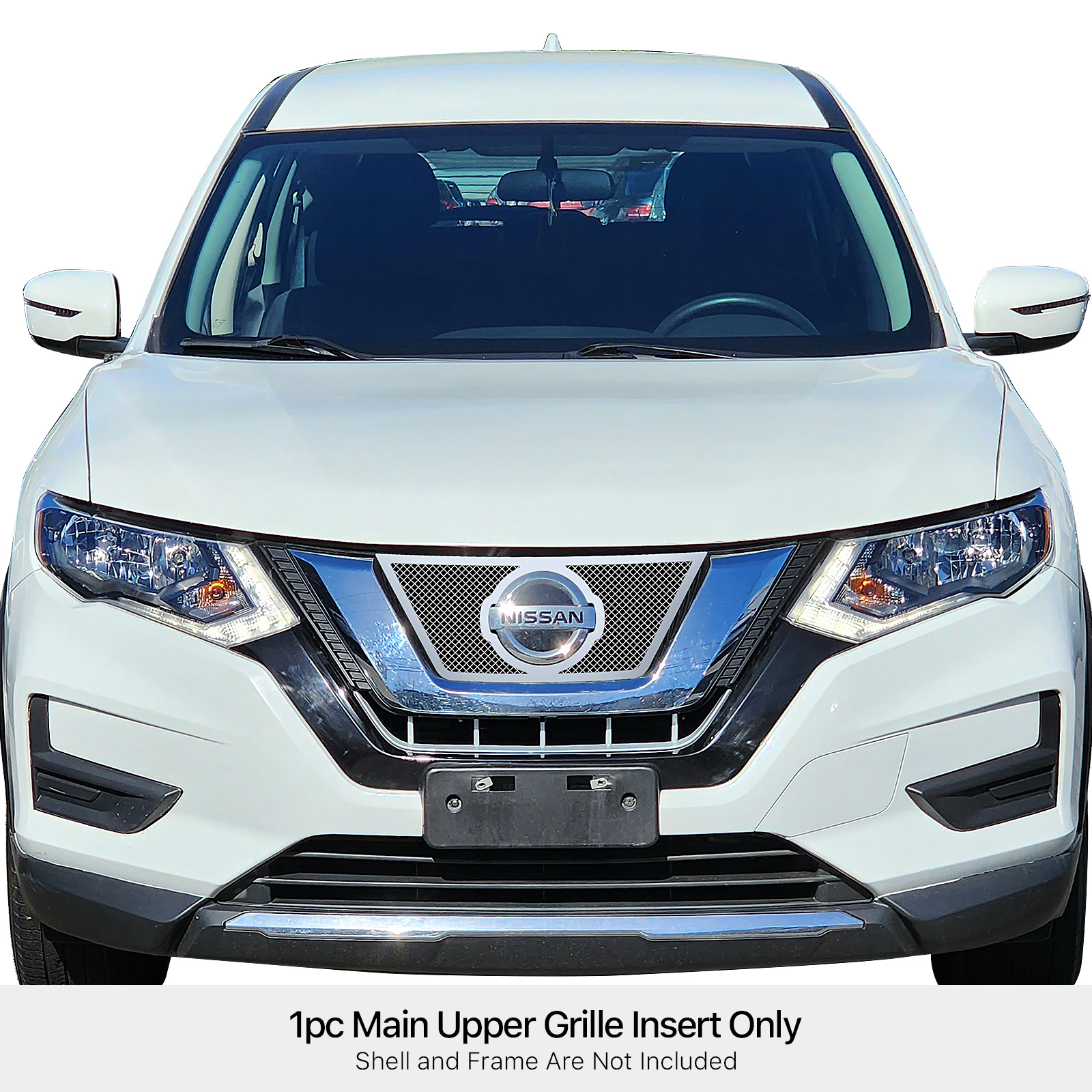 2017-2020 Nissan Rogue Main Upper Wire Mesh Grille