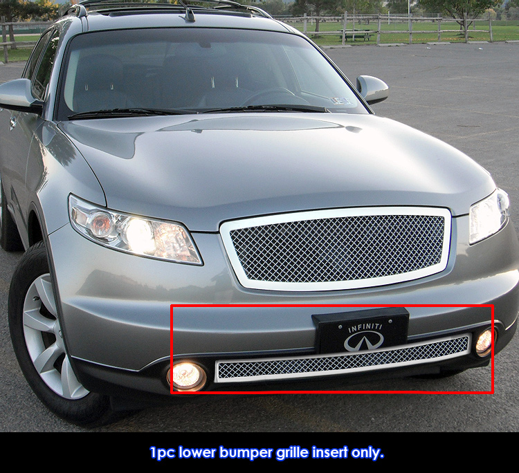 2003-2005 Infiniti FX35 /2003-2005 Infiniti FX45 Lower Bumper Wire Mesh Grille