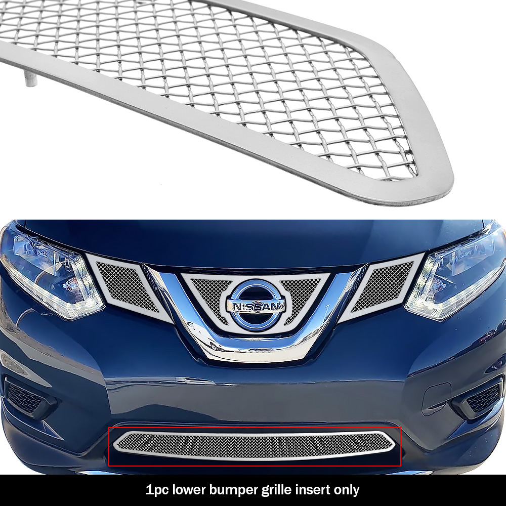 2014-2016 Nissan Rogue Lower Bumper Wire Mesh Grille