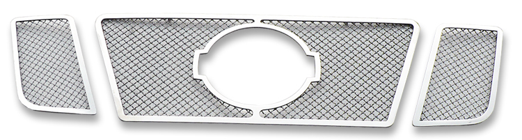 2008-2015 Nissan Titan With Logo Show Main Upper Wire Mesh Grille