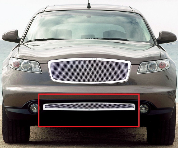 2006-2008 Infiniti FX35 /2006-2008 Infiniti FX45 Lower Bumper Wire Mesh Grille