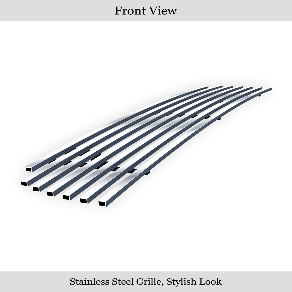2001-2004 Nissan Frontier Lower Bumper Stainless Steel Billet Grille