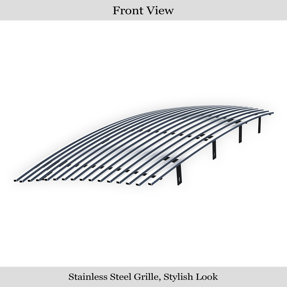 2004-2010 Infiniti QX56 Main Upper Stainless Steel Billet Grille