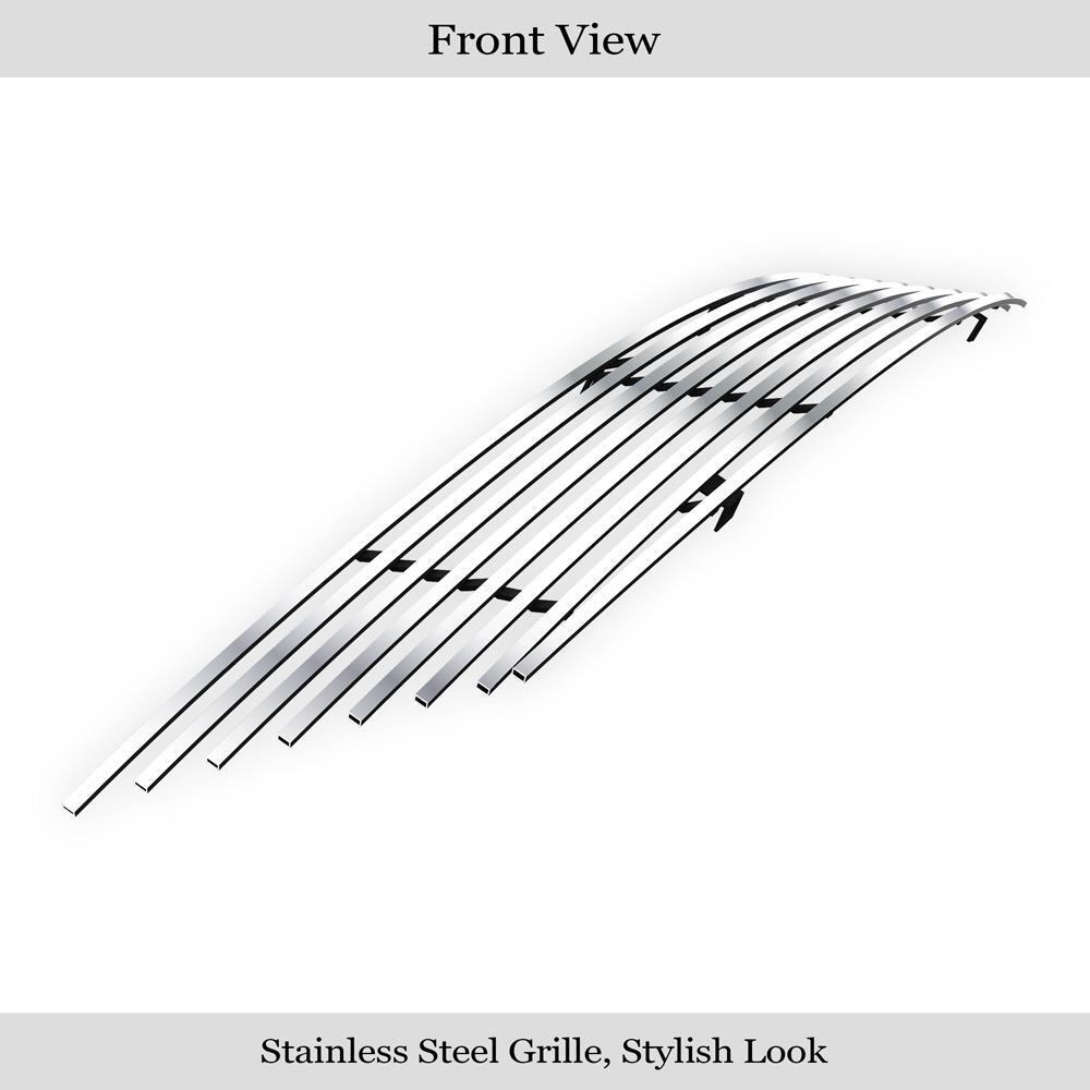 2007-2011 Nissan Versa Main Upper Stainless Steel Billet Grille