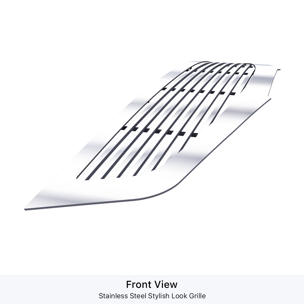 2007-2009 Nissan Altima Coupe Main Upper Stainless Steel Billet Grille