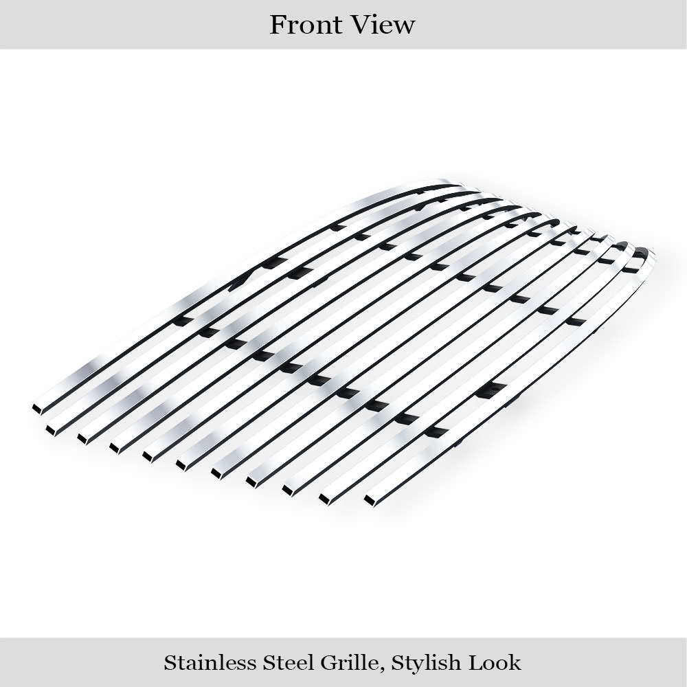2007-2008 Infiniti G35 Sedan MAIN UPPER Stainless Steel Billet Grille