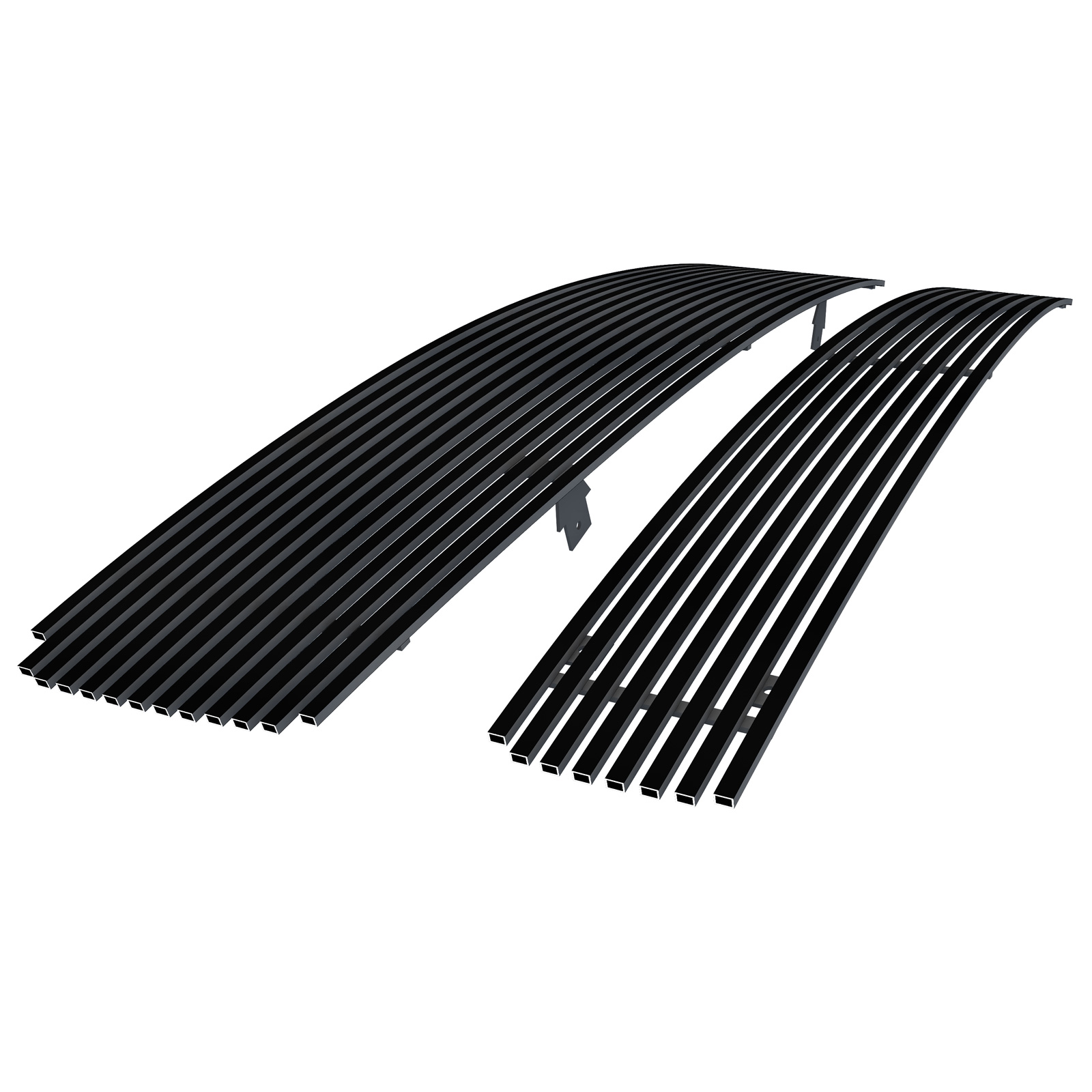 2009-2014 Nissan Maxima Main Upper + Lower Bumper High Density SS Billet Grille