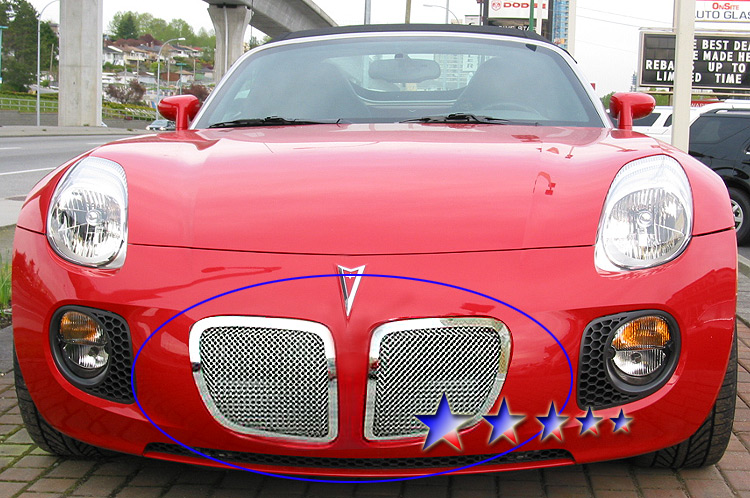 2006-2009 Pontiac Solstice Main Upper Wire Mesh Grille