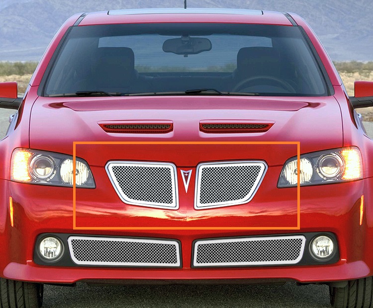 2008-2009 Pontiac G8 Main Upper Wire Mesh Grille