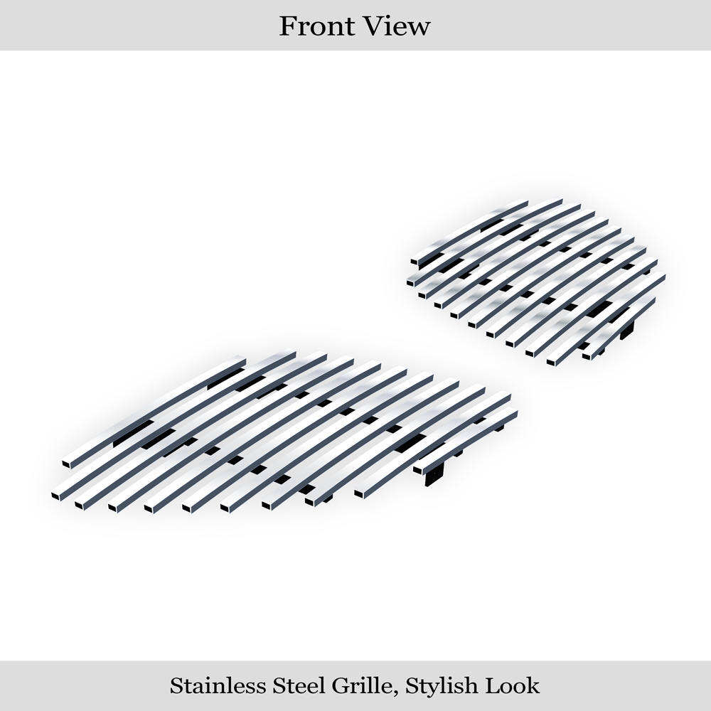 2005-2009 Pontiac G6 Not For GXP Model Main Upper Stainless Steel Billet Grille