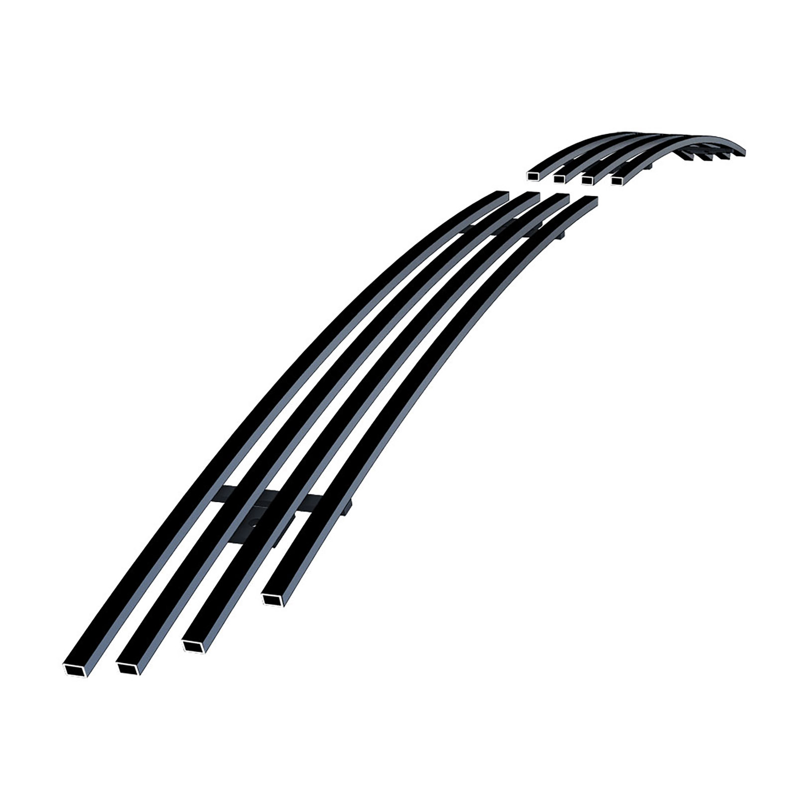 2004-2008 Chrysler Crossfire Lower Bumper Black Stainless Steel Billet Grille