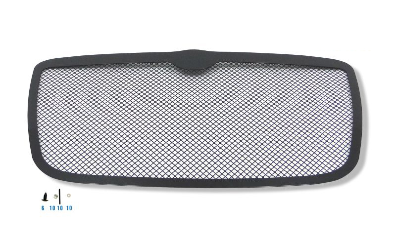 2005-2010 Chrysler 300 /2005-2010 Chrysler 300C Main Upper Black Wire Mesh Grille