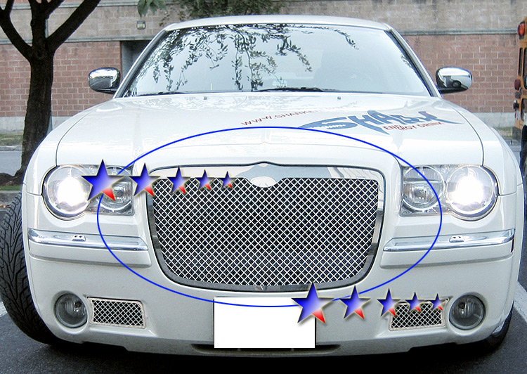 2005-2010 Chrysler 300 /2005-2010 Chrysler 300C Main Upper Wire Mesh Grille