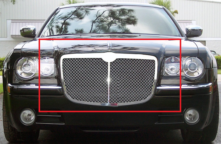 2005-2010 Chrysler 300 /2005-2010 Chrysler 300C Main Upper Wire Mesh Grille