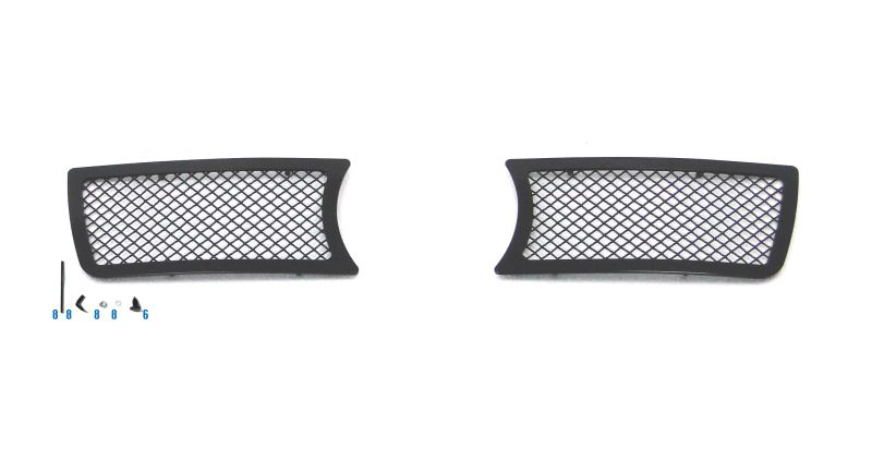 2005-2010 Chrysler 300C  With Fog Light Lower Bumper Black Wire Mesh Grille