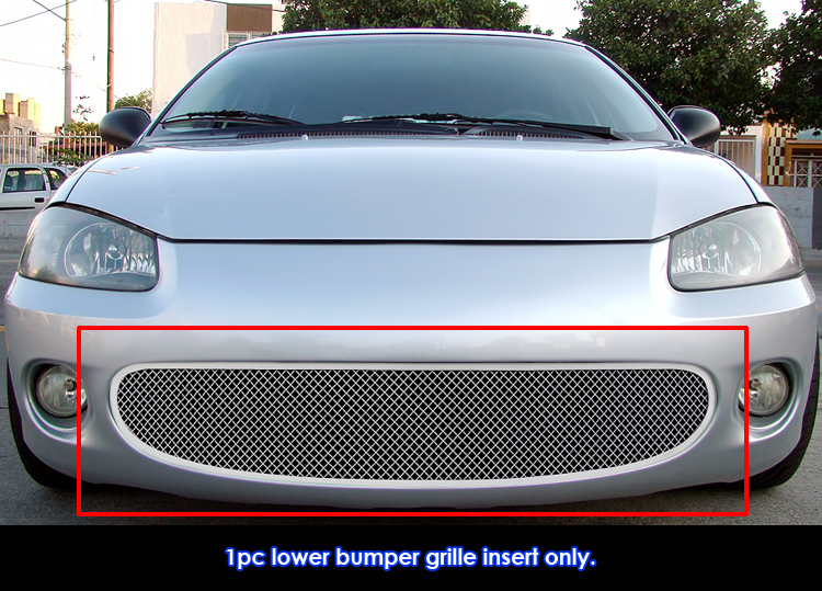 2001-2003 Chrysler Sebring Sedan Only Main Upper Wire Mesh Grille