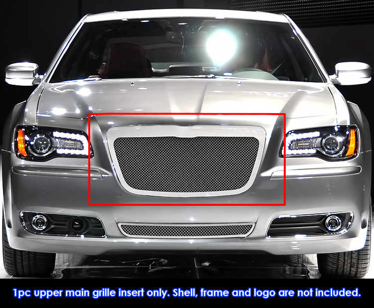 2011-2014 Chrysler 300 /2011-2014 Chrysler 300C Main Upper Wire Mesh Grille