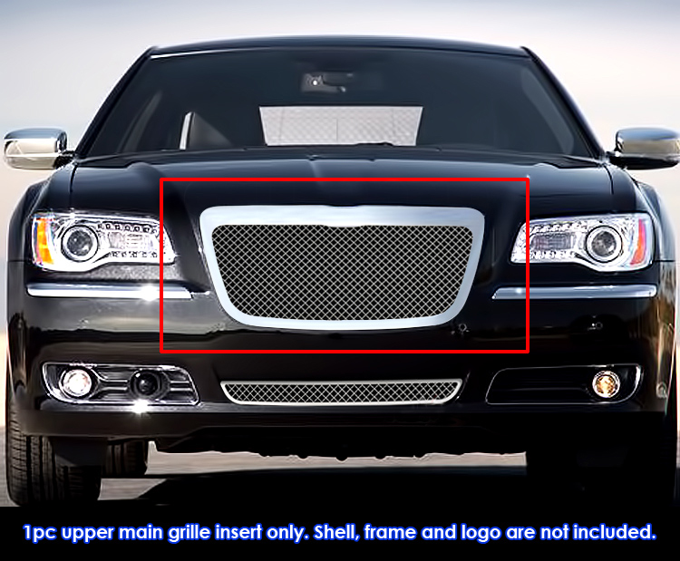 2011-2014 Chrysler 300 /2011-2014 Chrysler 300C Main Upper Wire Mesh Grille