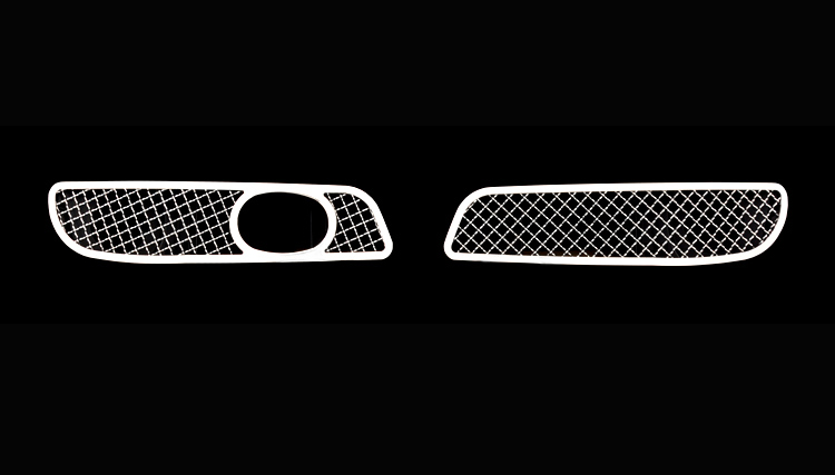 2011-2014 Chrysler 300 With Adaptive Cruise (Not For SRT8)/2011-2014 Chrysler 300C With Adaptive Cruise (Not For SRT8) Fog Light Cover Wire Mesh Grille