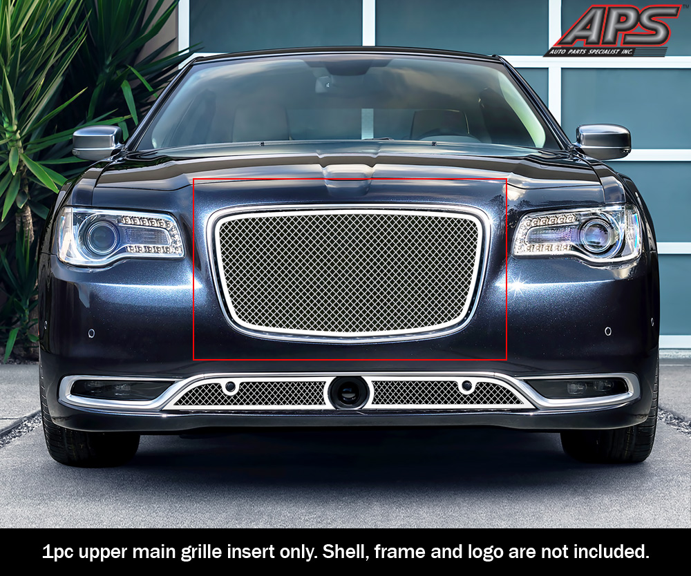 2015-2023 Chrysler 300C/2015-2021 Chrysler 300S Main Upper Wire Mesh Grille