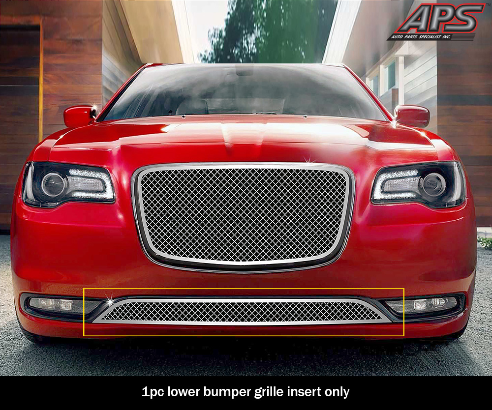 2015-2023 Chrysler 300C/300S Without Adaptive Cruise Control Lower Bumper Wire Mesh Grille