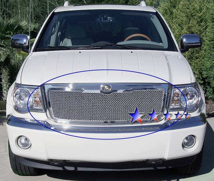 2007-2009 Chrysler Aspen Main Upper Wire Mesh Grille