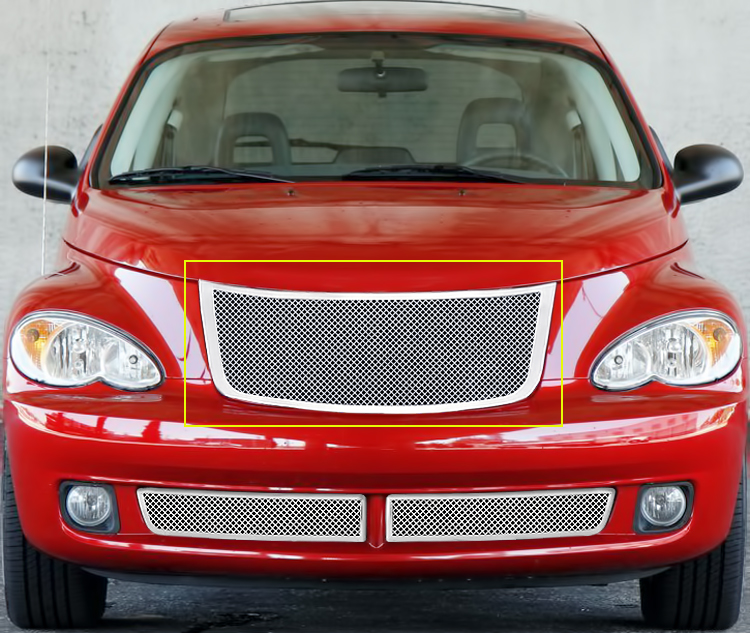 2006-2010 Chrysler PT Cruiser Main Upper Wire Mesh Grille