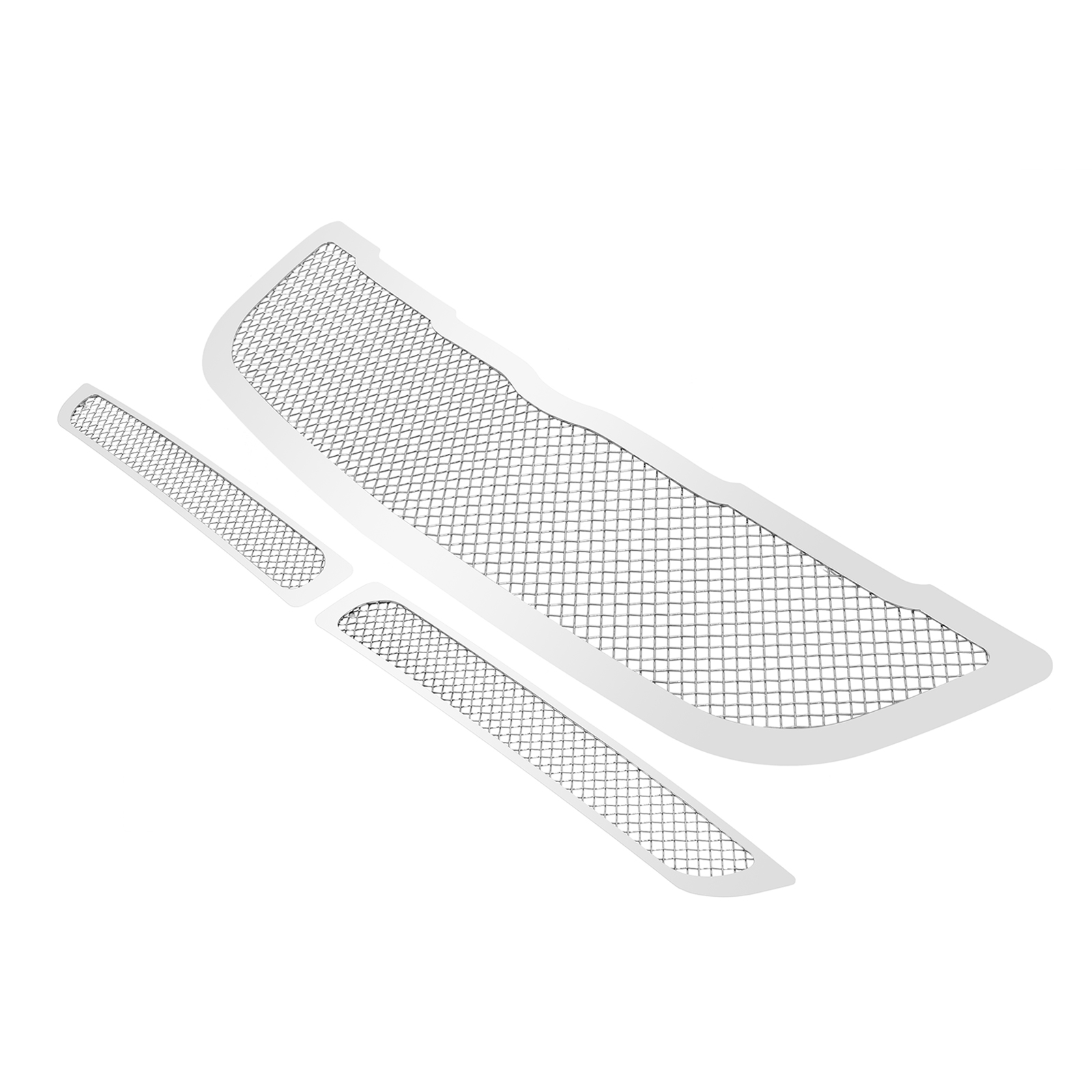 2004-2008 Chrysler Crossfire Main Upper + Lower Bumper Wire Mesh Grille
