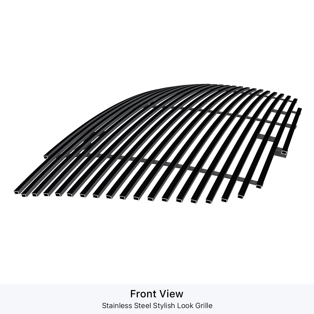 2005-2010 Chrysler 300 /2005-2010 Chrysler 300C Main Upper Black Stainless Steel Billet Grille