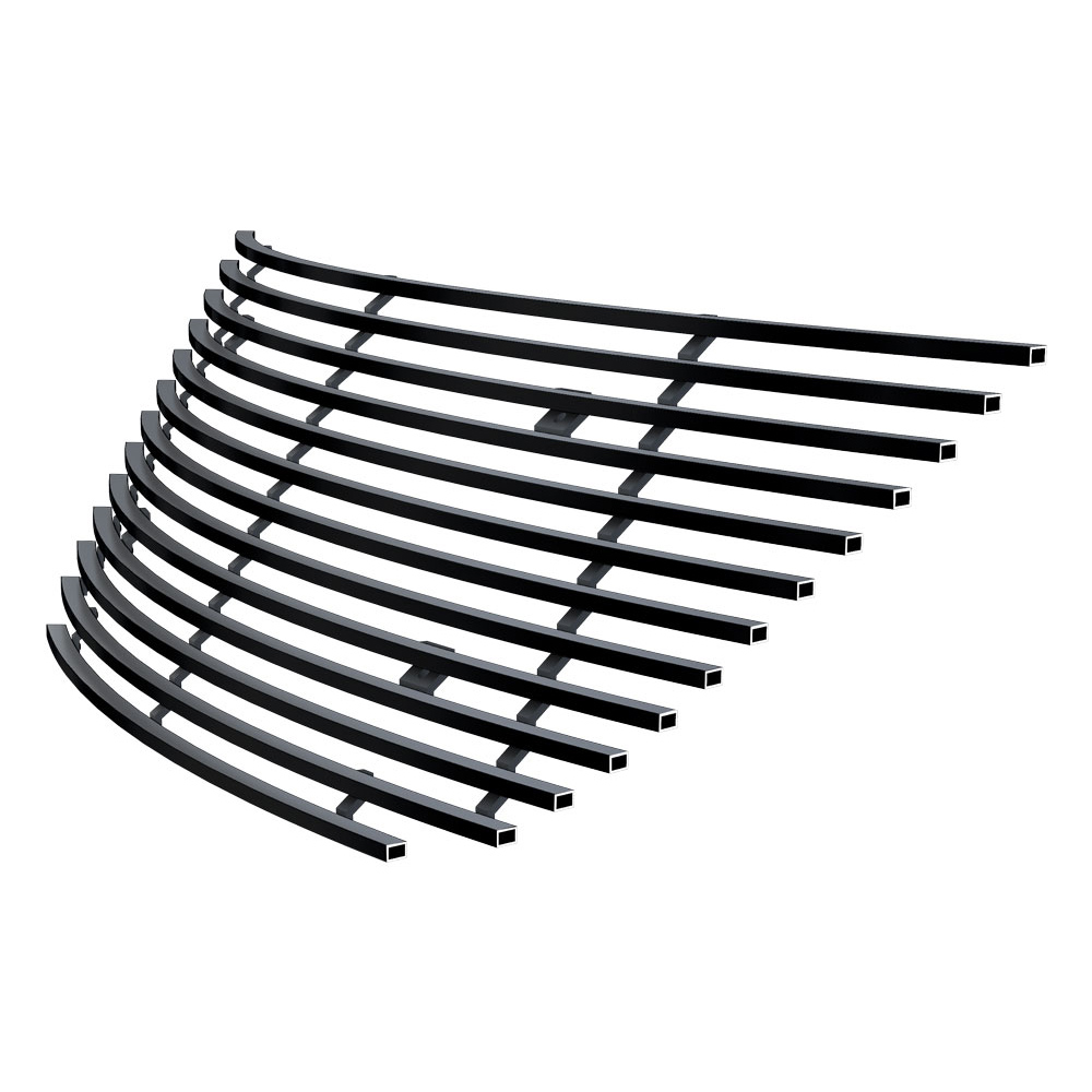 2011-2014 Chrysler 200 Main Upper Black Stainless Steel Billet Grille