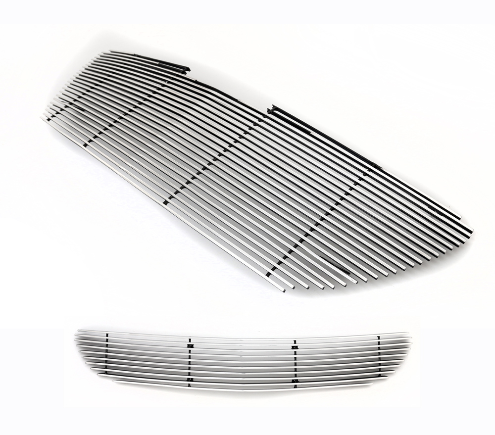 2004-2006 Chrysler Pacifica MAIN UPPER + LOWER BUMPER Aluminum Billetuminum Billet Grille