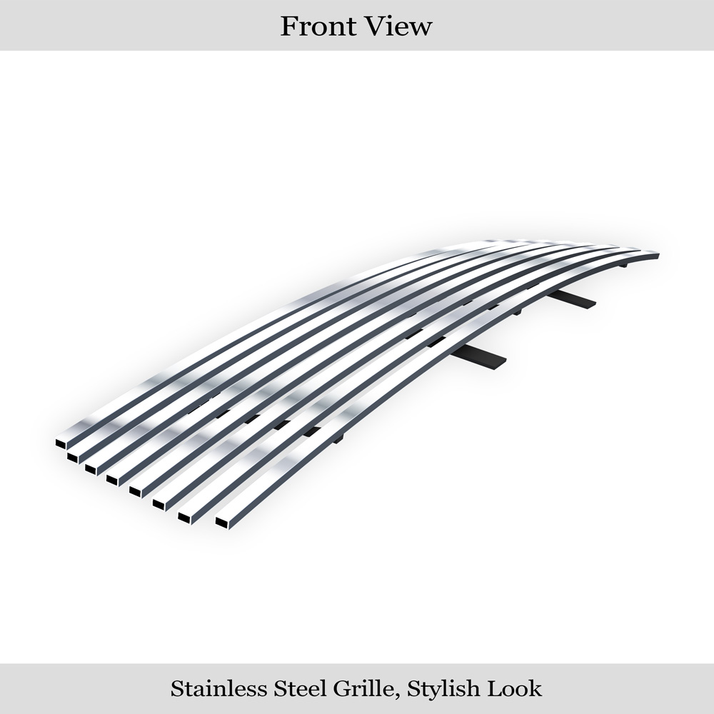 2006-2007 Saturn Vue Not For Red Line Lower Bumper Stainless Steel Billet Grille