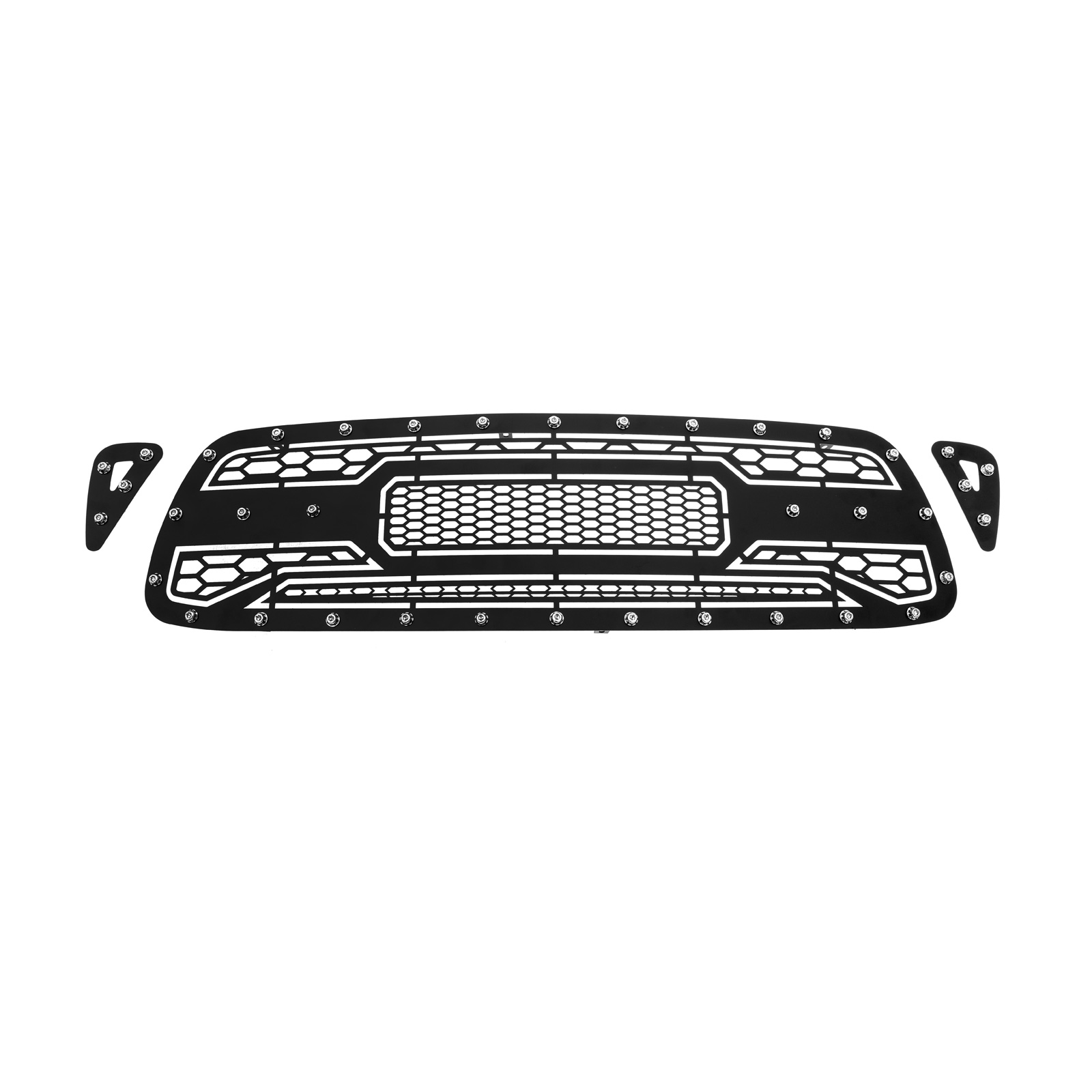 2001-2004 Toyota Tacoma 1 PC Cover 3 Holes Main Upper Sheet Grille
