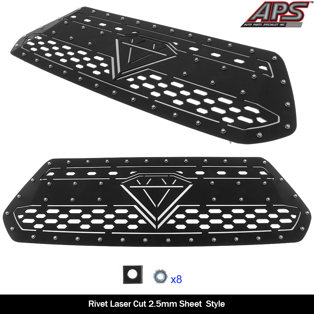 2016-2017 Toyota Tacoma Not Fit With Front Sensor Main Upper Sheet Grille