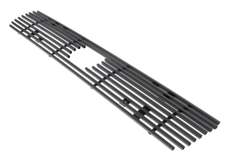 1992-1994 Toyota Pickup 4WD Logo Show Main Upper Black Stainless Steel Billet Grille
