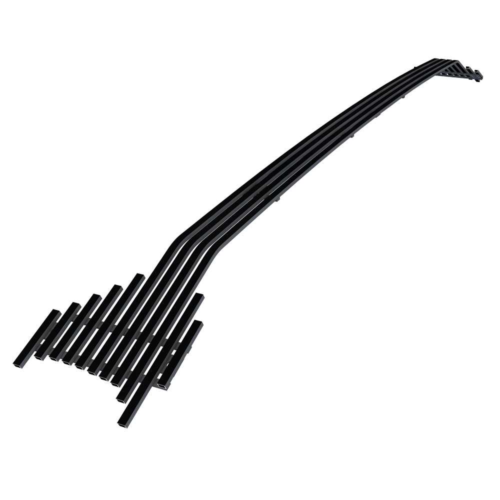 2016-2023 Toyota Tacoma Lower Bumper Black Stainless Steel Billet Grille