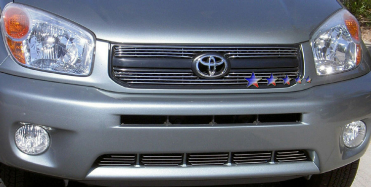 2004-2005 Toyota RAV4 Main Upper Aluminum Billetuminum Billet Grille