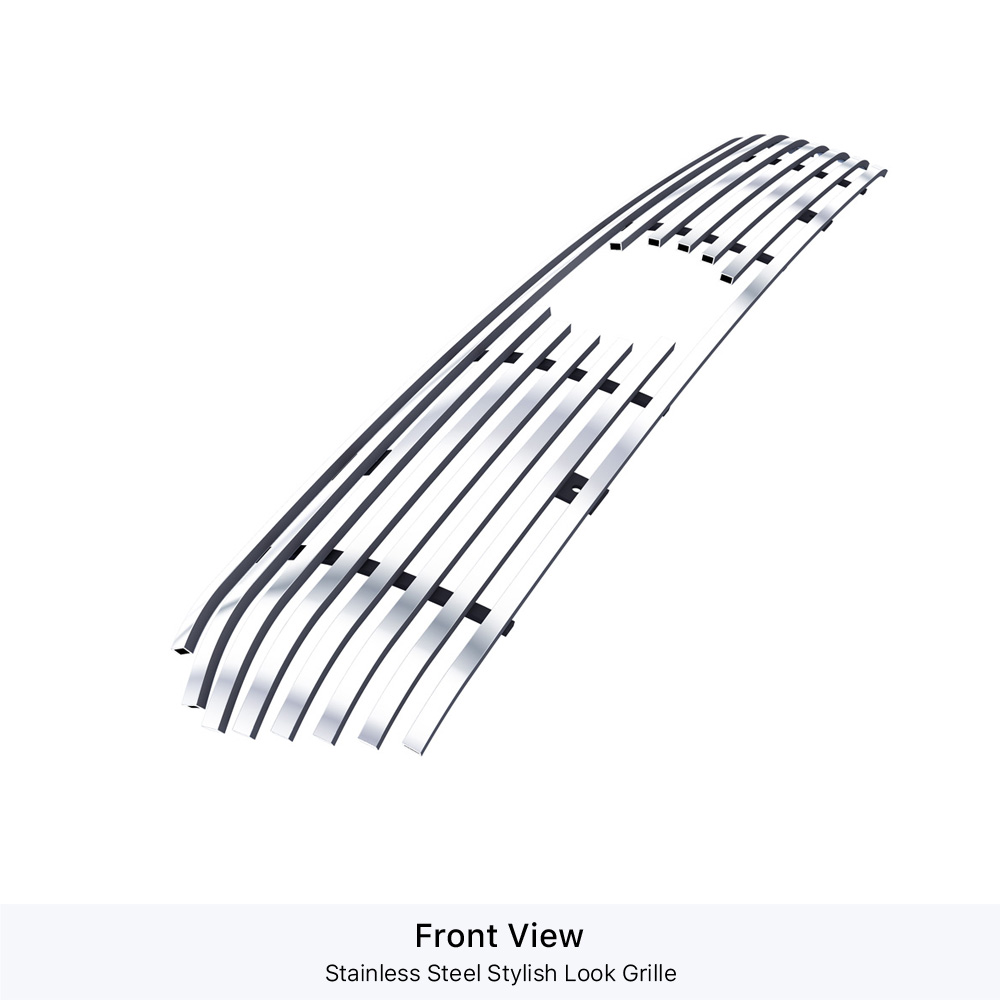 2001-2003 Toyota RAV4 Not For S Model Main Upper Stainless Steel Billet Grille