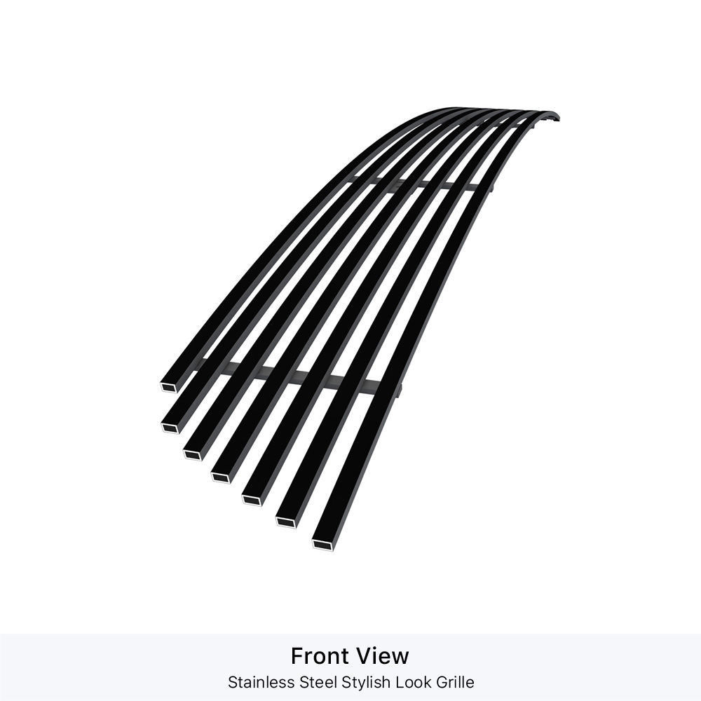 2003-2008 Toyota Matrix Lower Bumper Black Stainless Steel Billet Grille