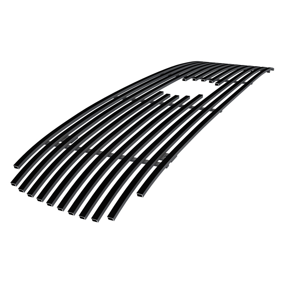 2001-2004 Toyota Sequoia Main Upper Black Stainless Steel Billet Grille