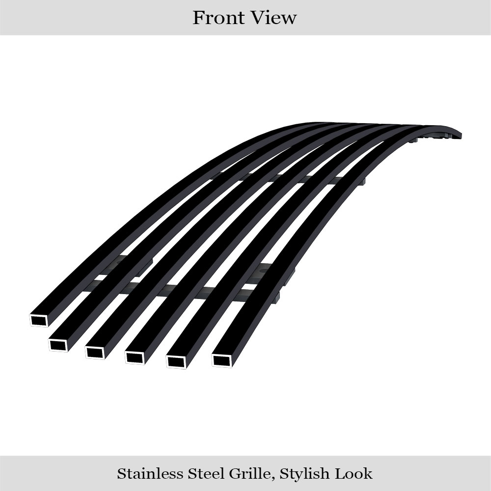 2005-2007 Lexus GS 300 /2005-2007 Lexus GS 350 /2005-2007 Lexus GS 430 /2005-2007 Lexus GS 450H Lower Bumper Black Stainless Steel Billet Grille