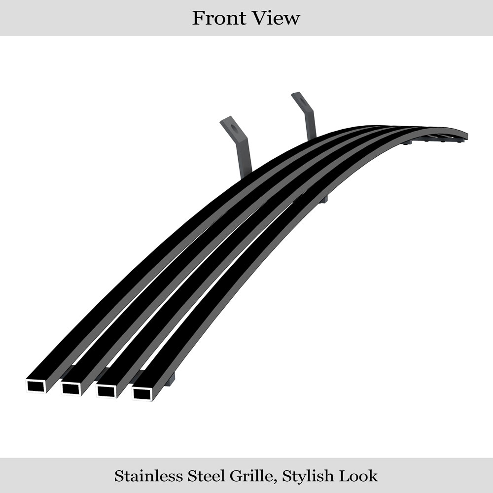 1999-2002 Toyota Tundra Lower Bumper Black Stainless Steel Billet Grille