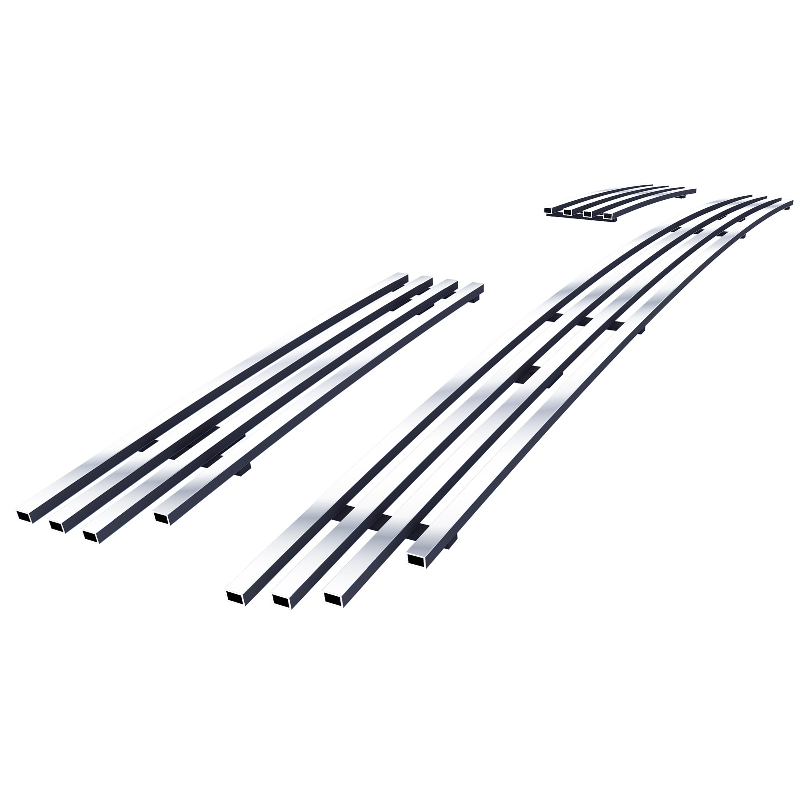 2001-2003 Toyota RAV4 Not For S Model Lower Bumper Stainless Steel Billet Grille
