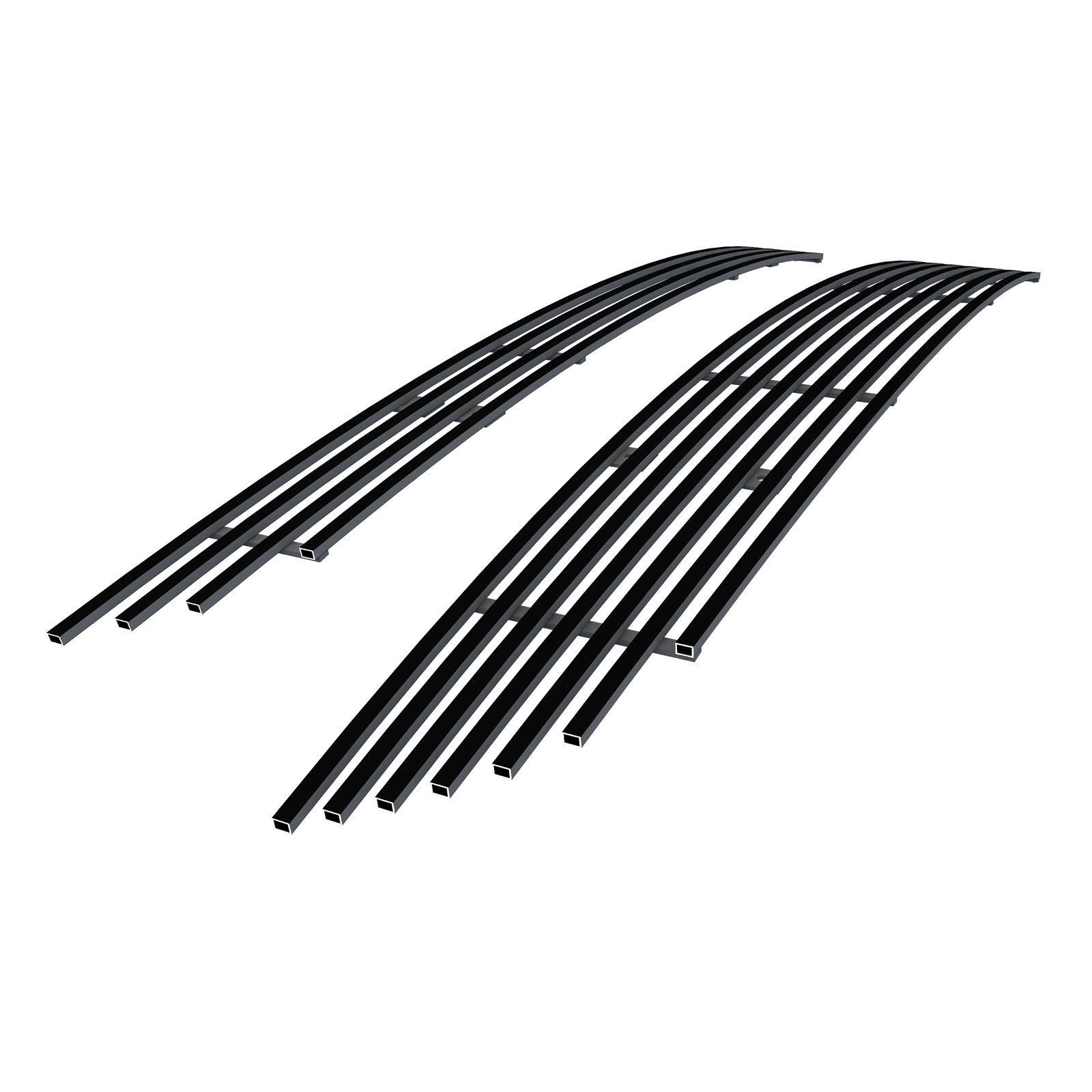 2013-2015 Toyota RAV4 Lower Bumper Black Stainless Steel Billet Grille
