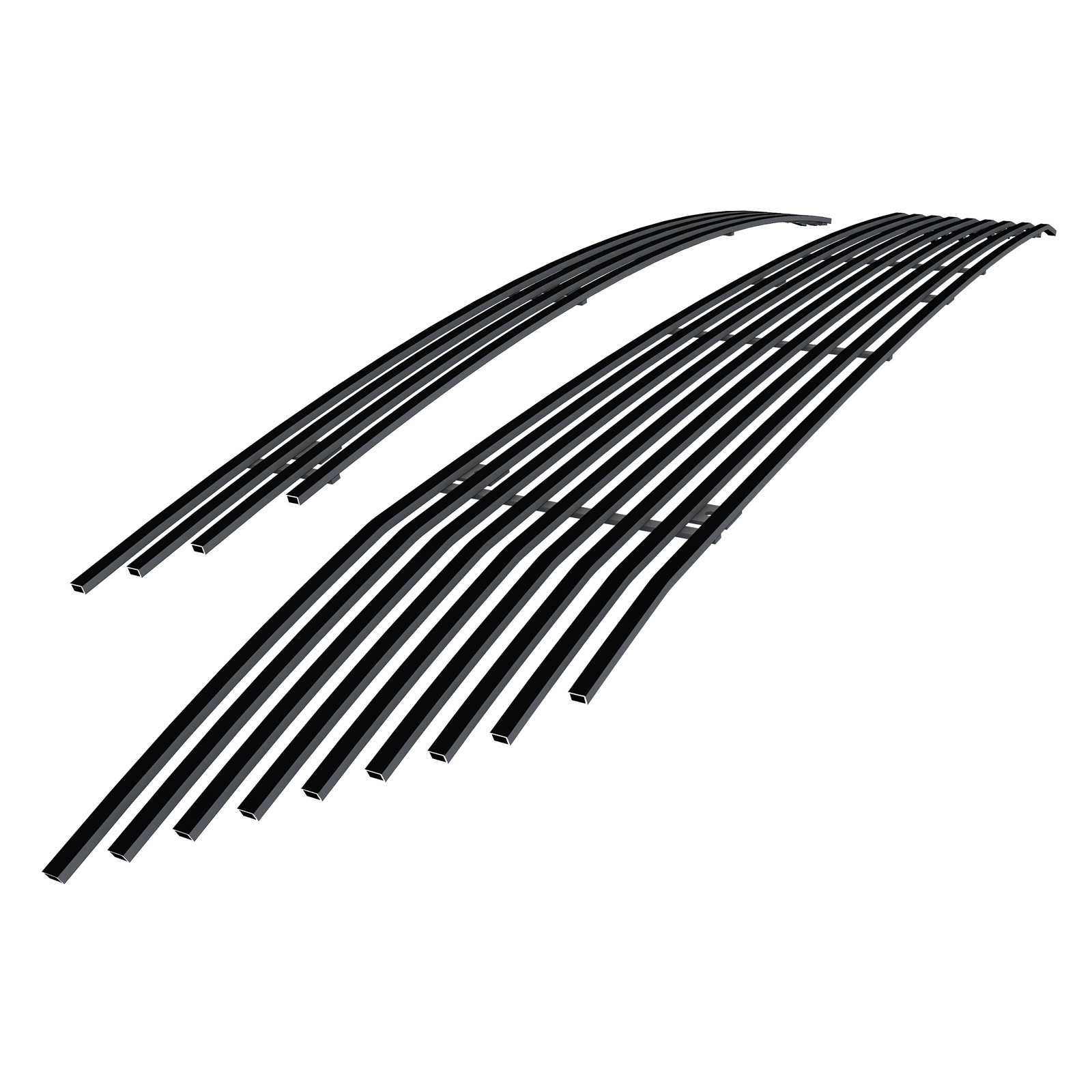 2016-2018 Toyota RAV4 Without Camera (Not for SE) Lower Bumper Black Stainless Steel Billet Grille