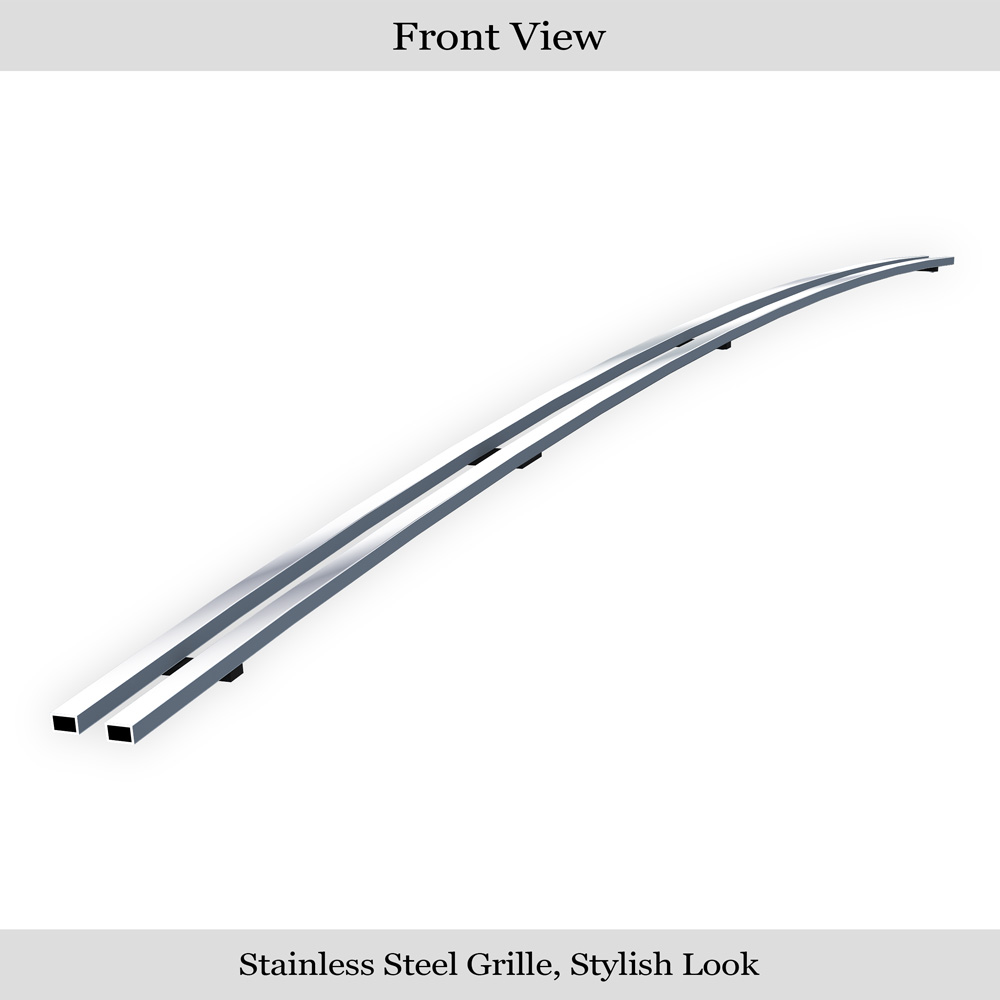 2014-2020 Toyota Tundra HOOD SCOOP Stainless Steel Billet Grille