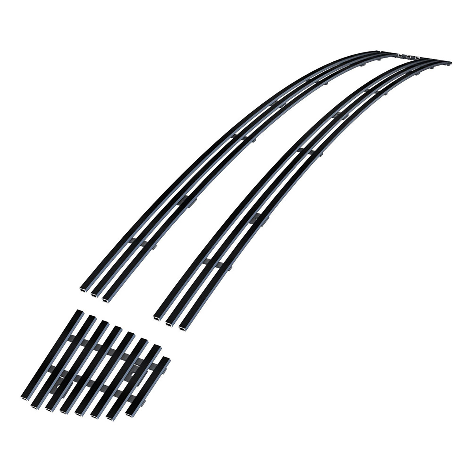 2007-2013 Scion XD Lower Bumper Black Stainless Steel Billet Grille