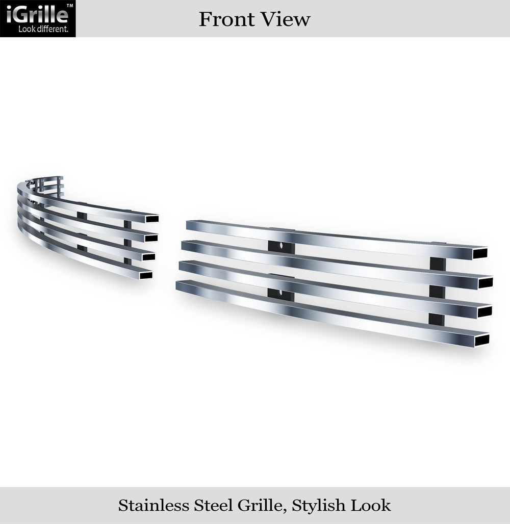 2010-2013 Toyota Tundra Lower Bumper Stainless Steel Billet Grille